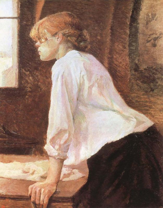 The Laundress, Henri  Toulouse-Lautrec